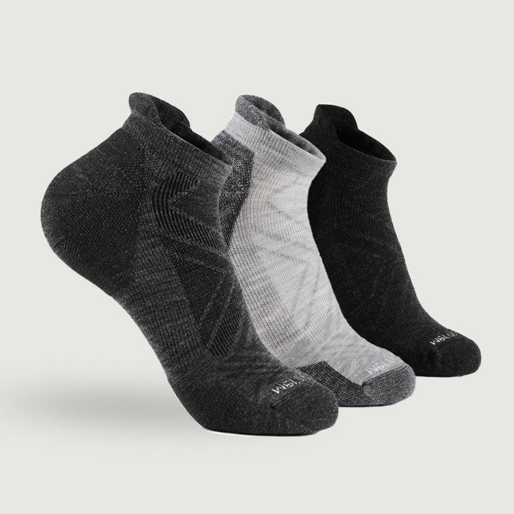 Merino Low cut Running Socks - 3 Pairs