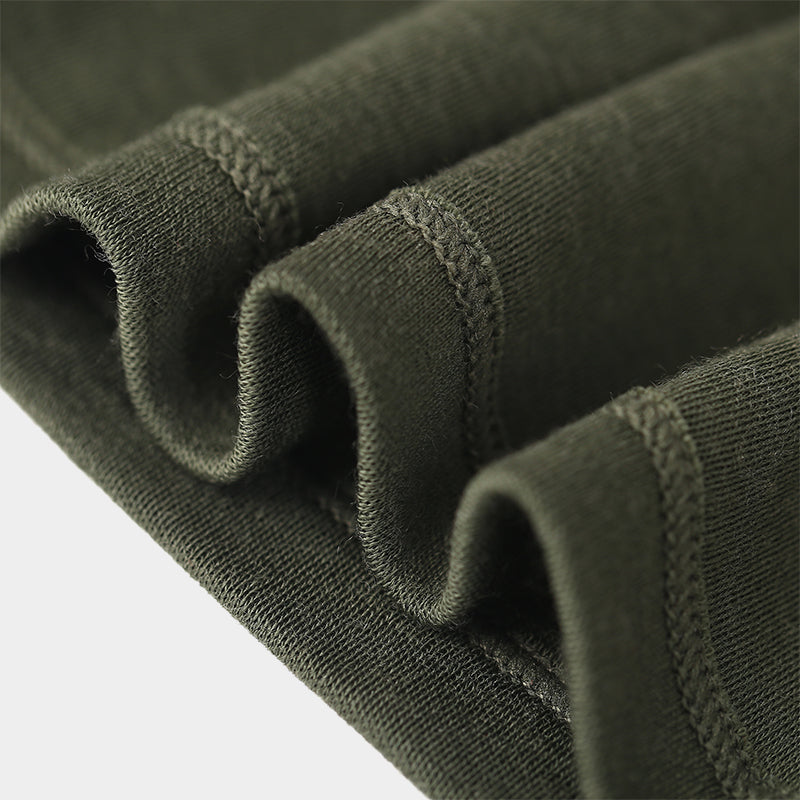 Unisex Merino wool 250g neck gaiter in army green, warm breathable face and neck protection for cold weather
