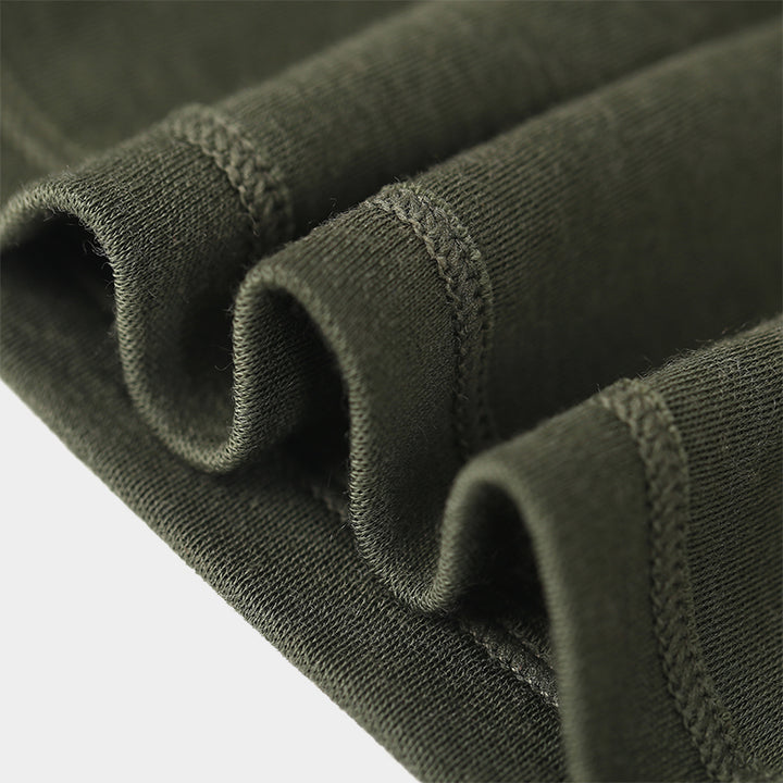 Unisex Merino wool 250g neck gaiter in army green, warm breathable face and neck protection for cold weather