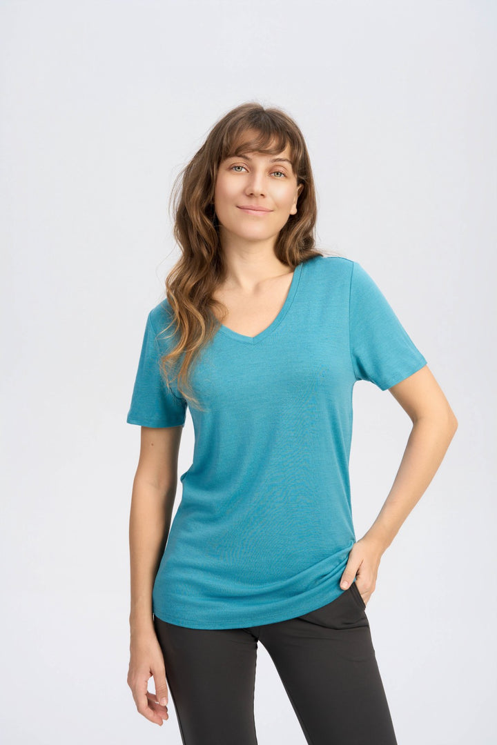 Women’s Merino 170g V-Neck T-Shirt
