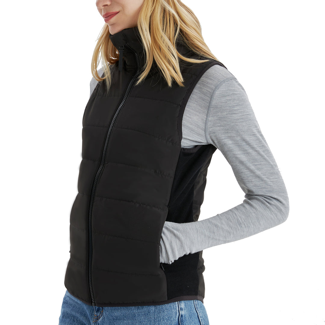 Unisex Merino Wool Vest Black (U.S. Only)